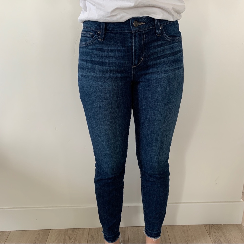 Joe’s Straight Ankle Jeans size 28 medium dark